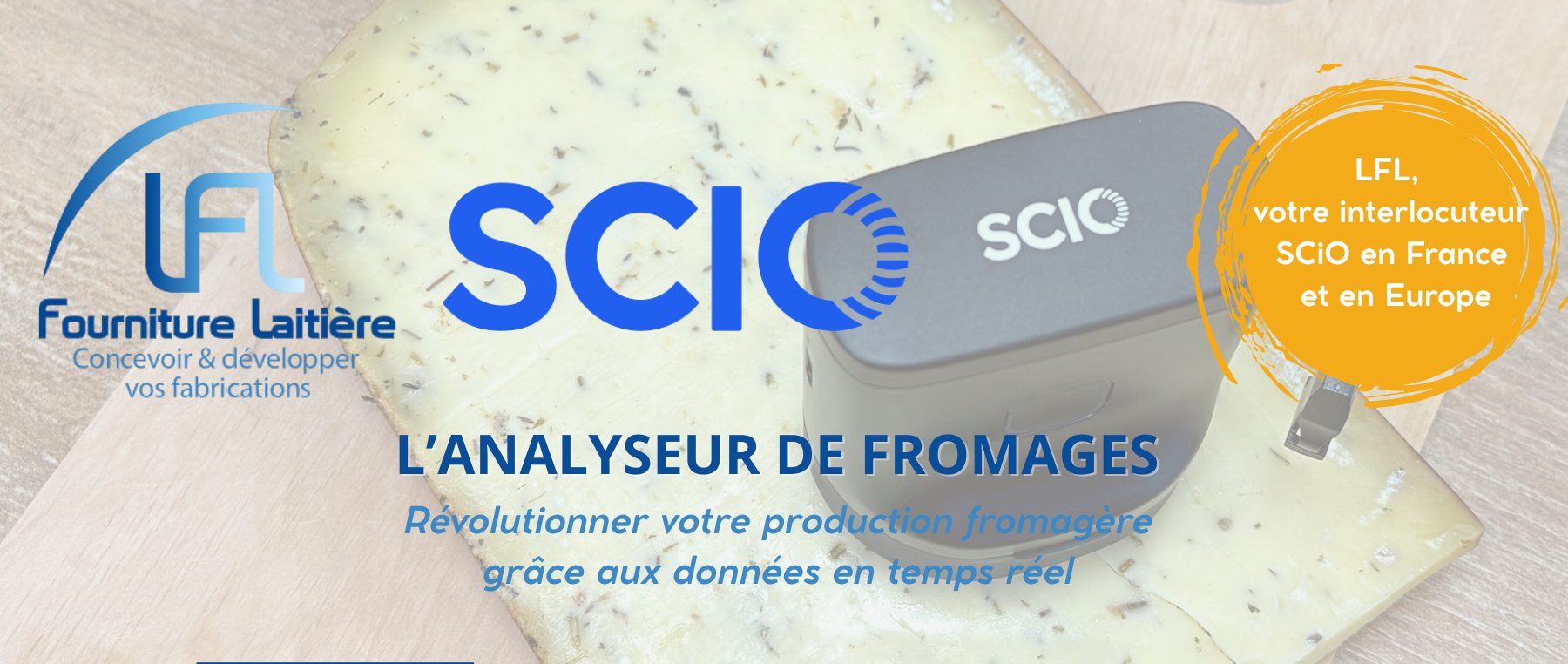 L'analyseur de fromages SCiO