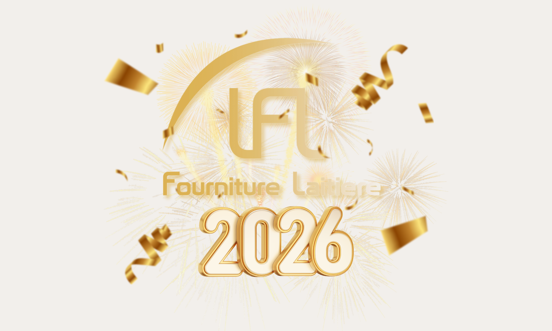 Nous vous souhaitons une belle année 2026 !
