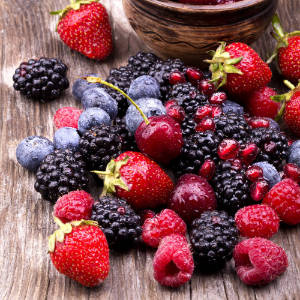 PUREE DE FRUITS SURGELÉ - Fruits rouges