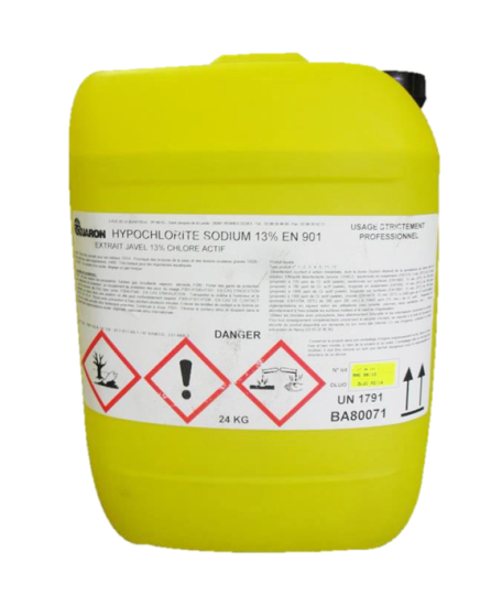 HYPOCHLORITE DE SODIUM 13%