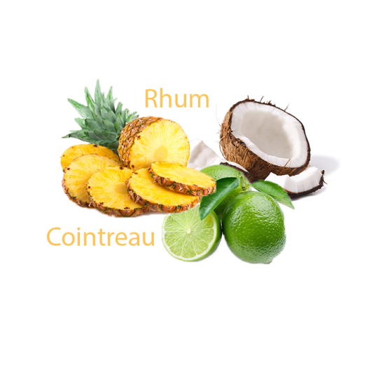 PUREE DE FRUITS SURGELÉ - Pinacolada sucrée