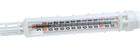 THERMOMETRE INDUSTRIEL a alcool rouge - Producteur 0°+120°C